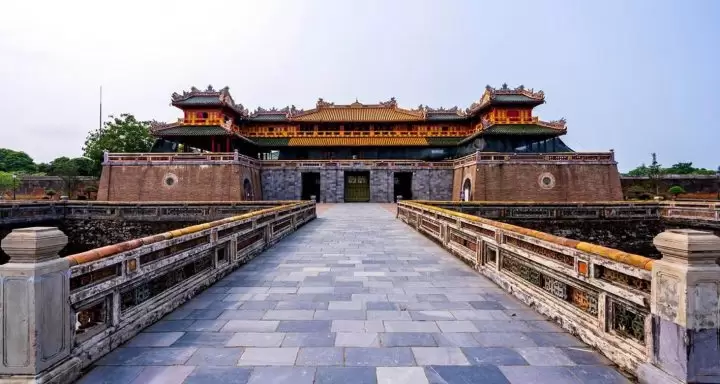 Ngo Mon Gate in hue imperial citadel