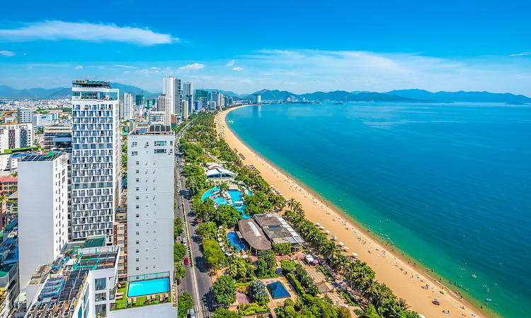 Nha Trang City- View from Spectrum of the sea