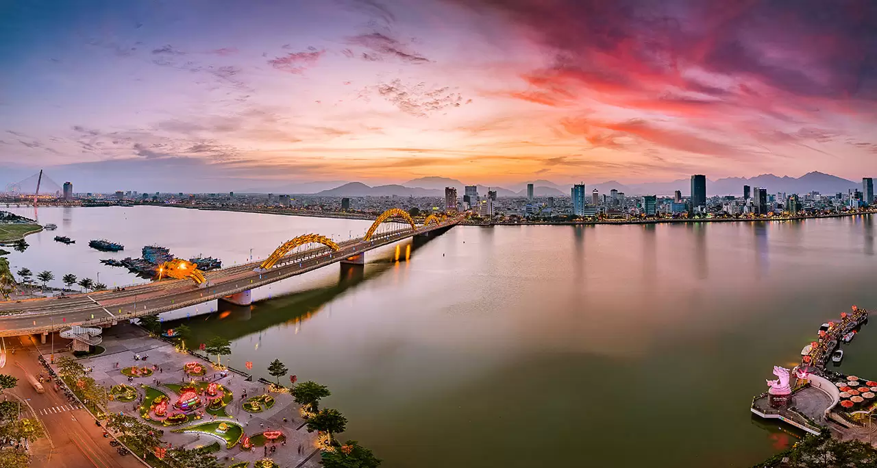 Dragon Bridge in Danang
