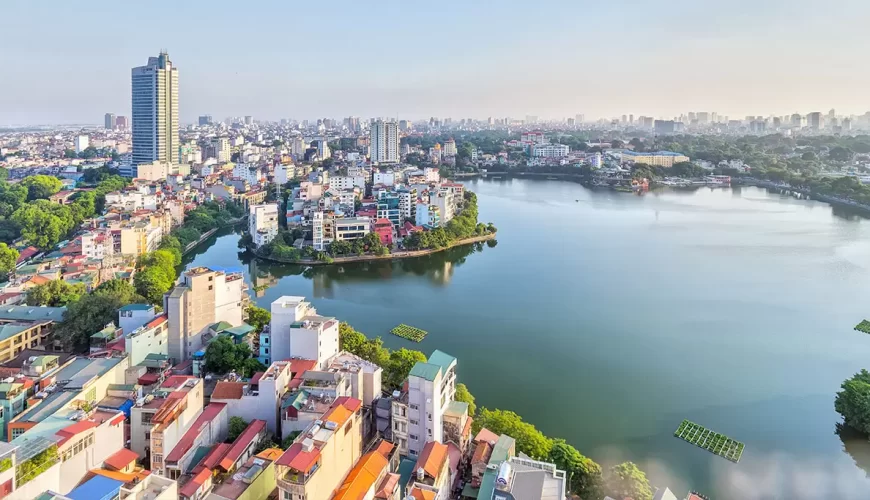 Hanoi from above